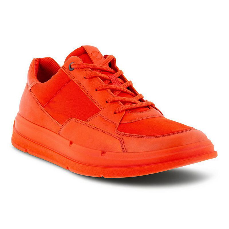 Men Casual Ecco Soft X M - Sneakers Red - India BZAKVC258